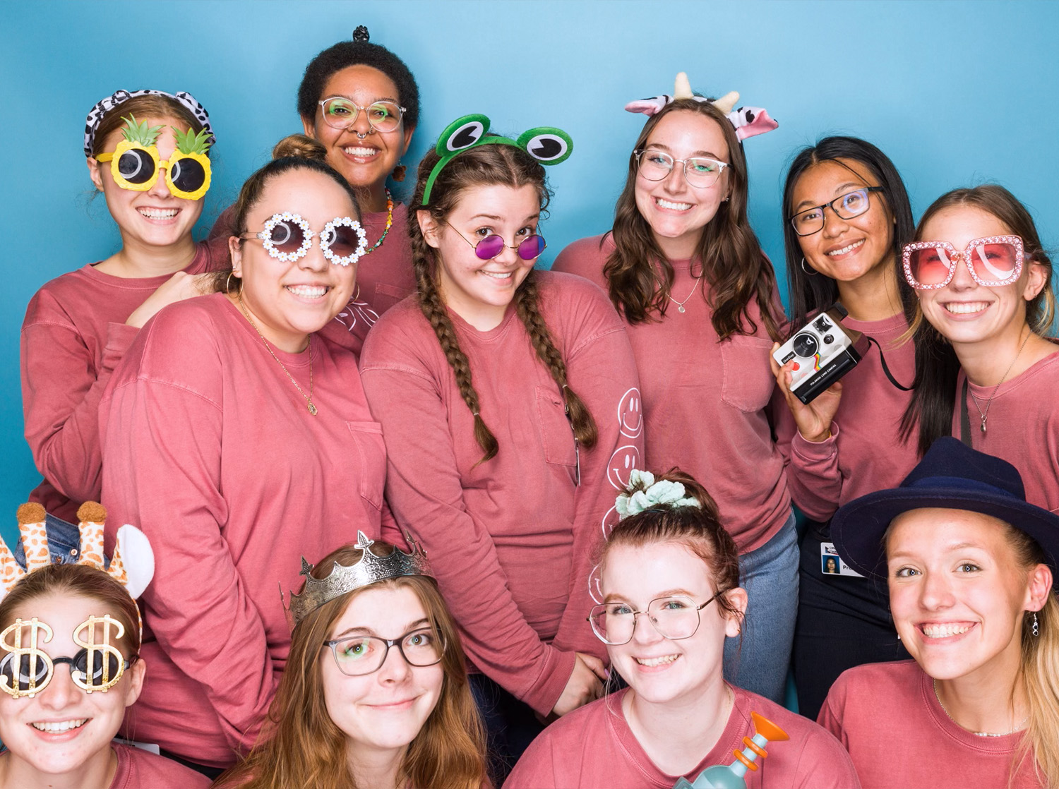Group of student involvement interns
