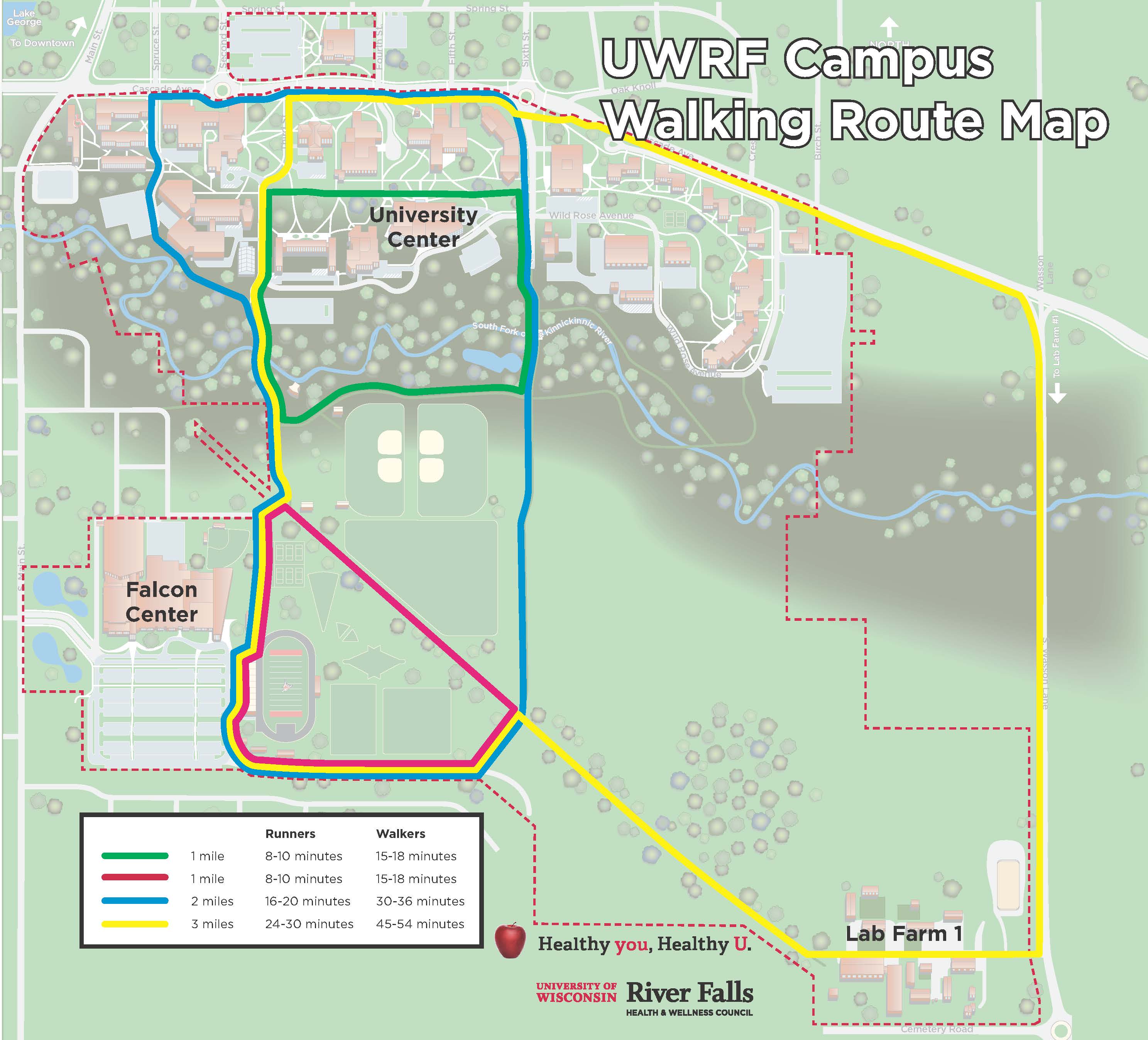 Campus Trails Map