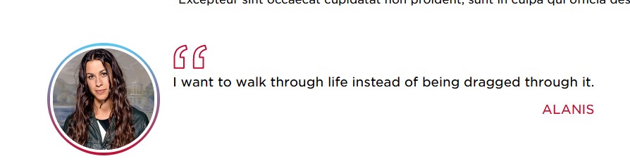 Screen capture of a caption