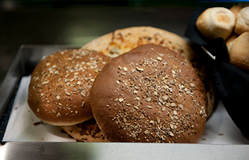 Bread provided by Catering Services