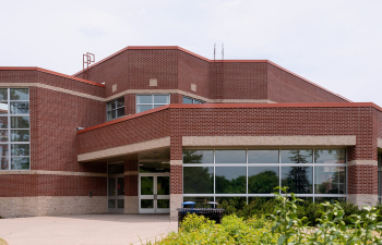 Wyman Education Building north side