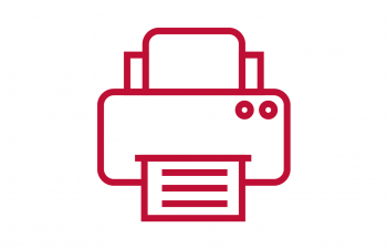 An icon of a printer