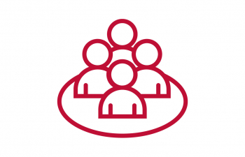 Icon of a group of people