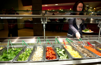 Salad Bar at the Dining Hall