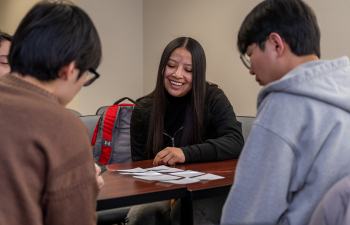 English Students Studying