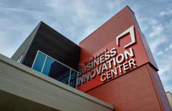 a photo of the exterior of the St. Croix Valley Business Innovation Center