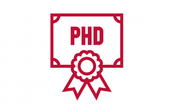 Icon of a PHD degree