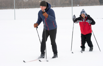 Cross Country skiing clinic