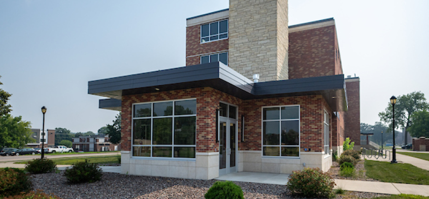 May Hall Entrance