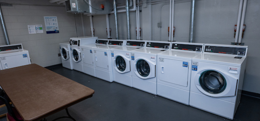 May Hall Laundry Room
